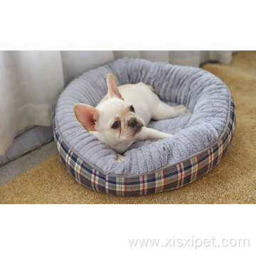 Polyester cotton+pu cashmere Cheap Pet Bed